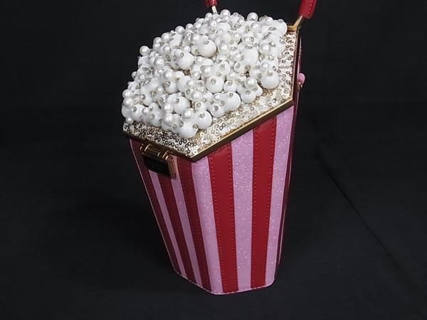 ■新品■未使用■ kate spade ケイトスペード ワッツ ポッピング エンベリッシュド 3D レザー 2WAY ハンドバッグ ショルダー  FP5951 □新品□未使用□ kate spade ケイトスペード ワッツ ポッピング