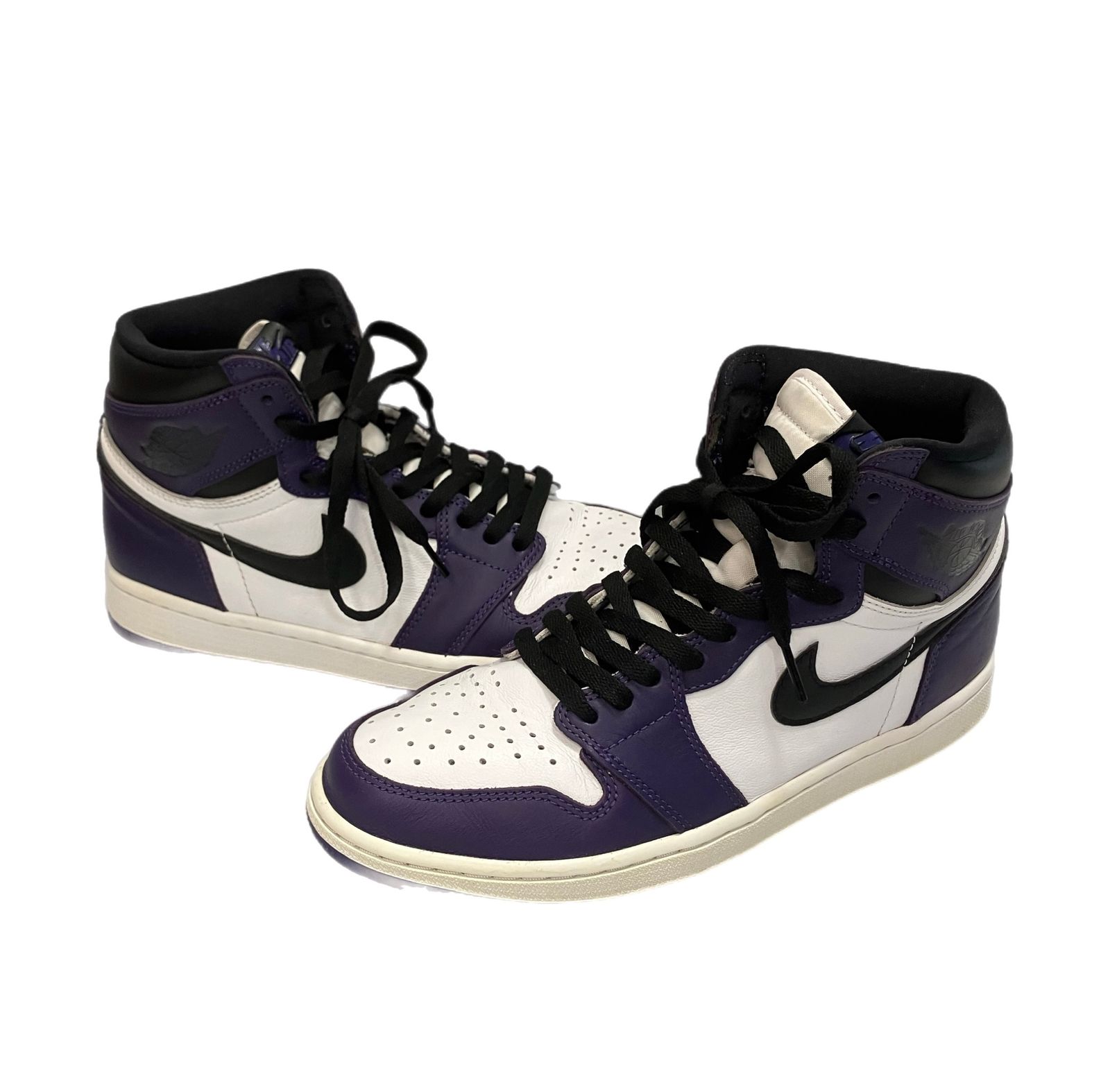 ジョーダン Nike Air Jordan 1 Retro High OG Court Purple White 