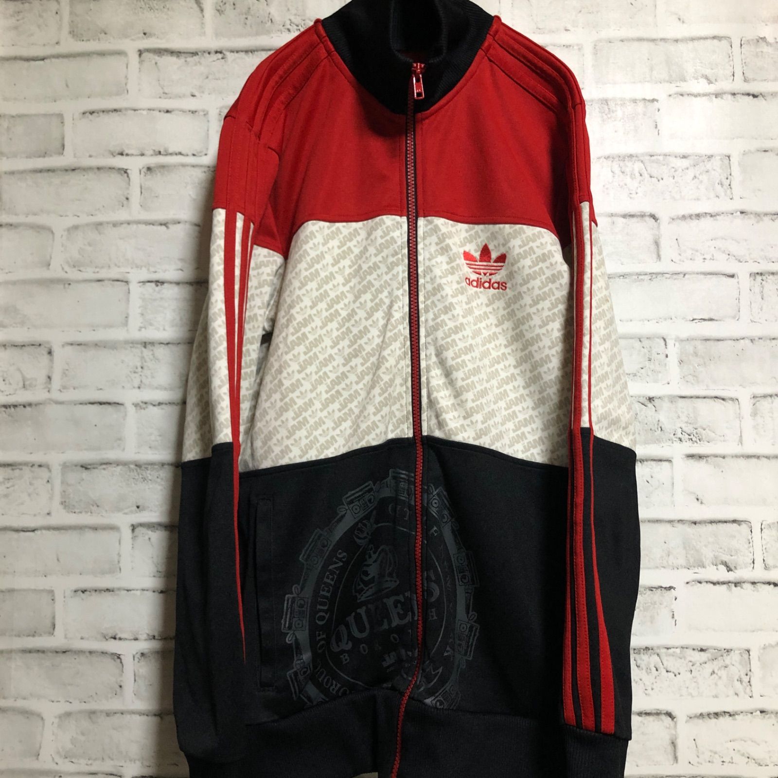 XL ジャムマスタージェイ⭐️adidasトラックジャケット/ジャージ