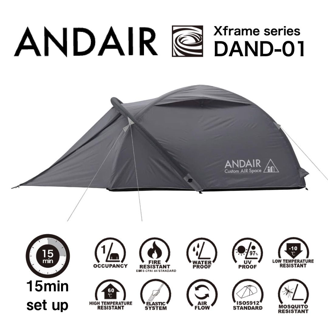 ANDAIR ソロテント HAND 01