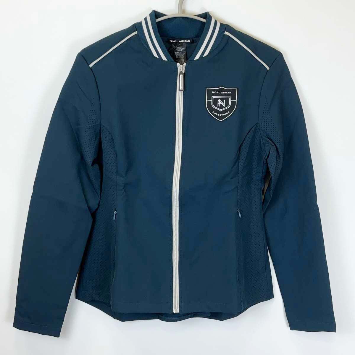 ♥ NOEL ASMAR ノエルアスマール VIOLA ジップアップ ジャケット S グリーン系 AE1909 レディース 乗馬 馬術