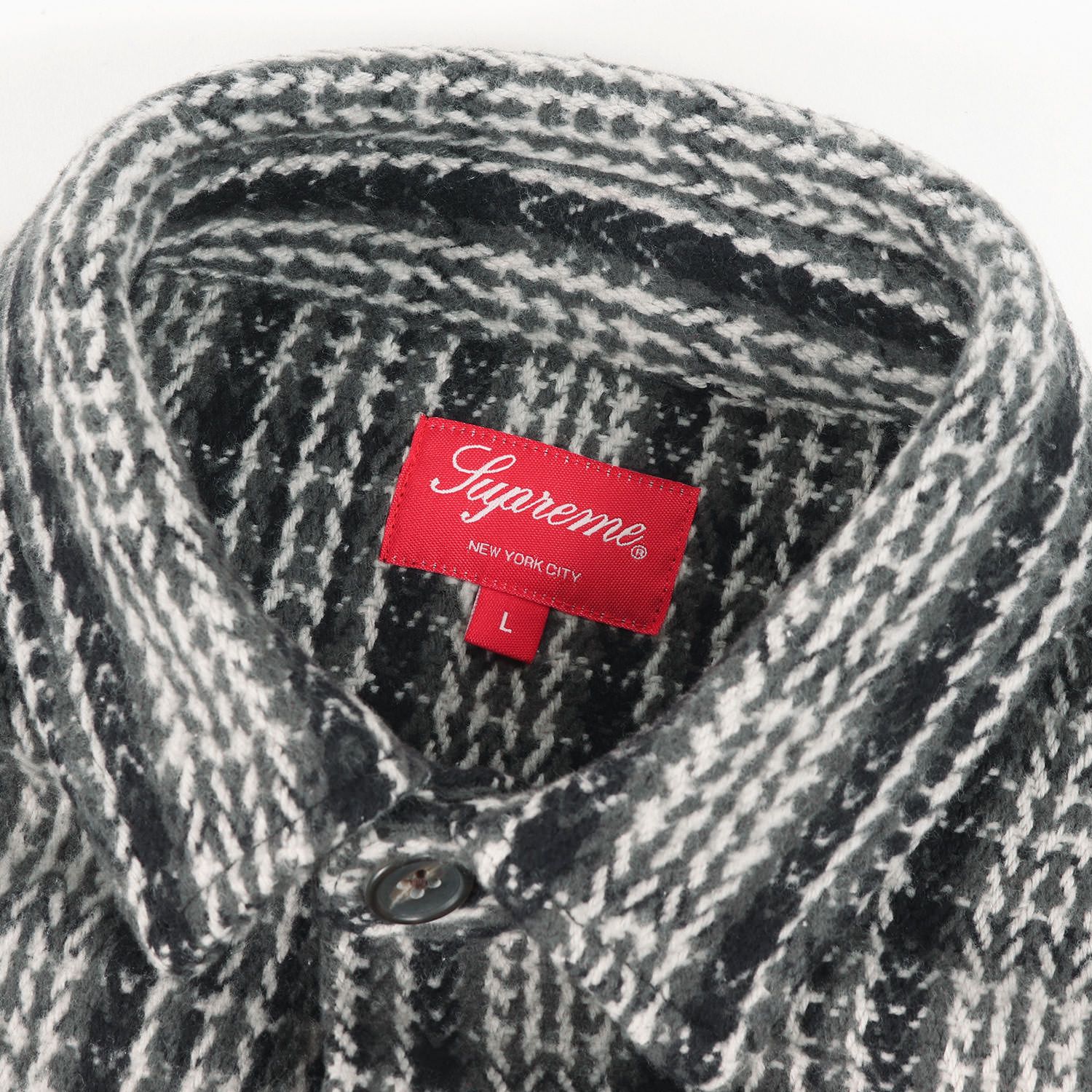 美品】Supreme シュプリーム ジャケット ブラック チャコール サイズ:L