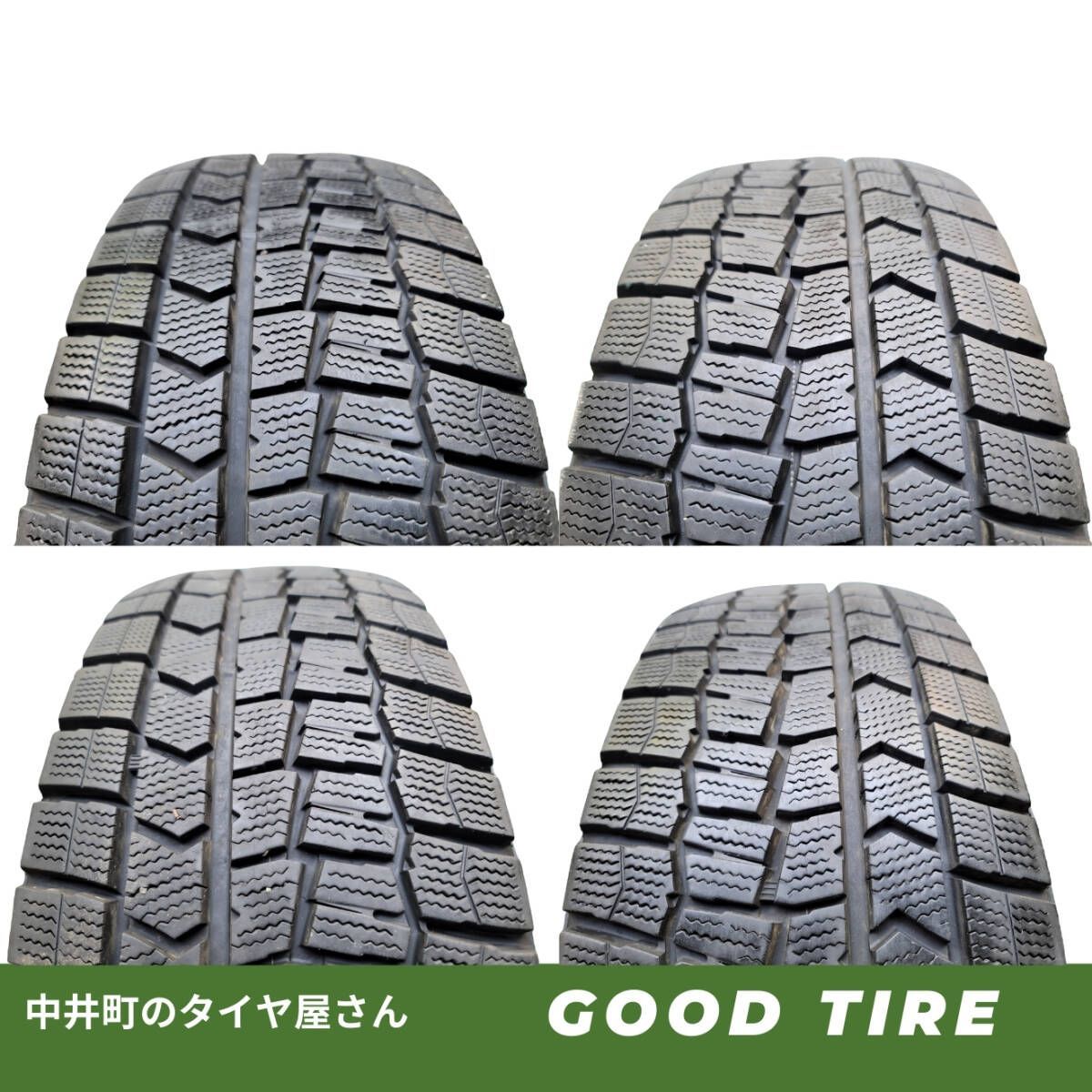 215 60R16 製 冬用4本セット 8分山 ダンロップ WINTER MAXX WM02 タイヤ タイヤ オデッセイ エスティマ クラウン 6478