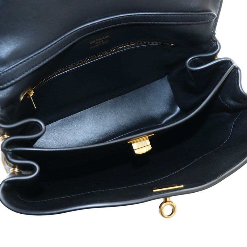 BALENCIAGA スモールロデオハンドバッグ ネイビー 大人気 バレンシアガ BALENCIAGA Rodeo ロデオ スモール ハンドバッグ