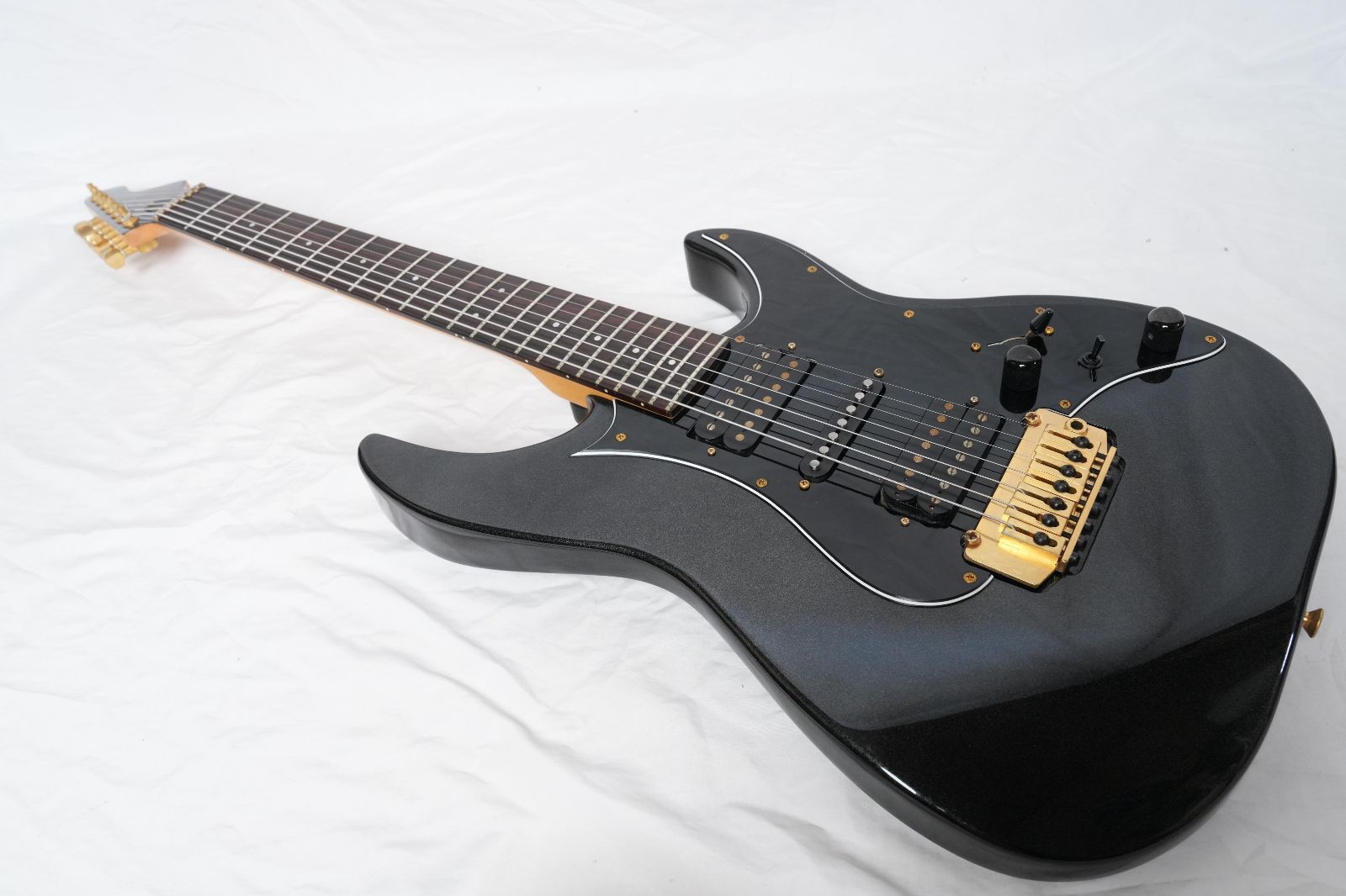 Tokai リミテッドエディション ブラック エレキギターTOKAI 80年代 ☆Tokai☆Custom Edition 7弦ギター メタリックブラック レア
