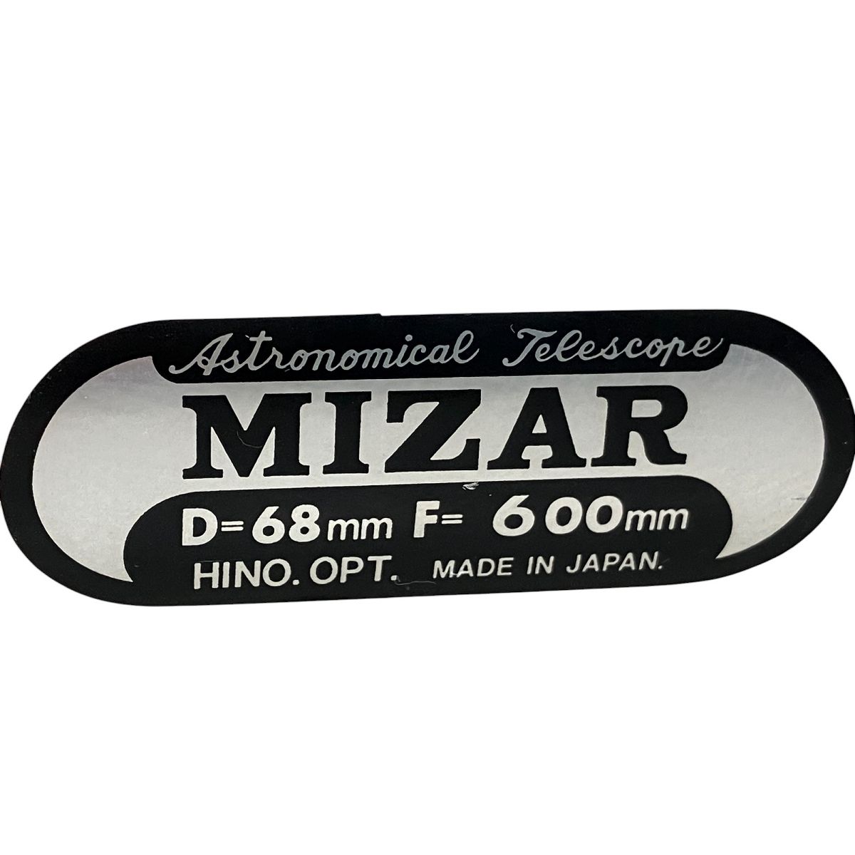 ミ MIZAR ミザール D=68mm F=600mm 天体望遠鏡 ジャンク K10292890