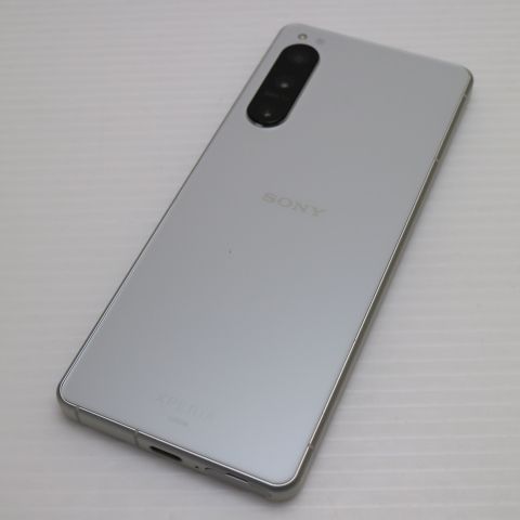 新品同様 SOG09 Xperia 5 IV エクリュホワイト AU スマホ SONY 即日