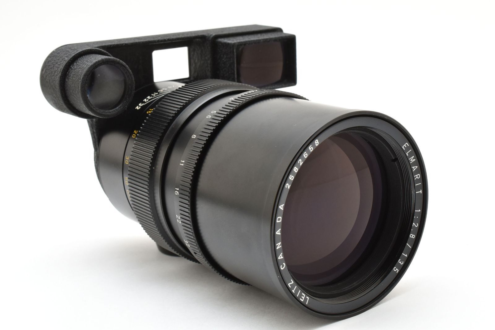 Leica Elmarit-M 2.8/135 メガネ付き 単焦点レンズ Leica Elmarit-M 2.8/135 メガネ付き 単焦点レンズ マッチョなM