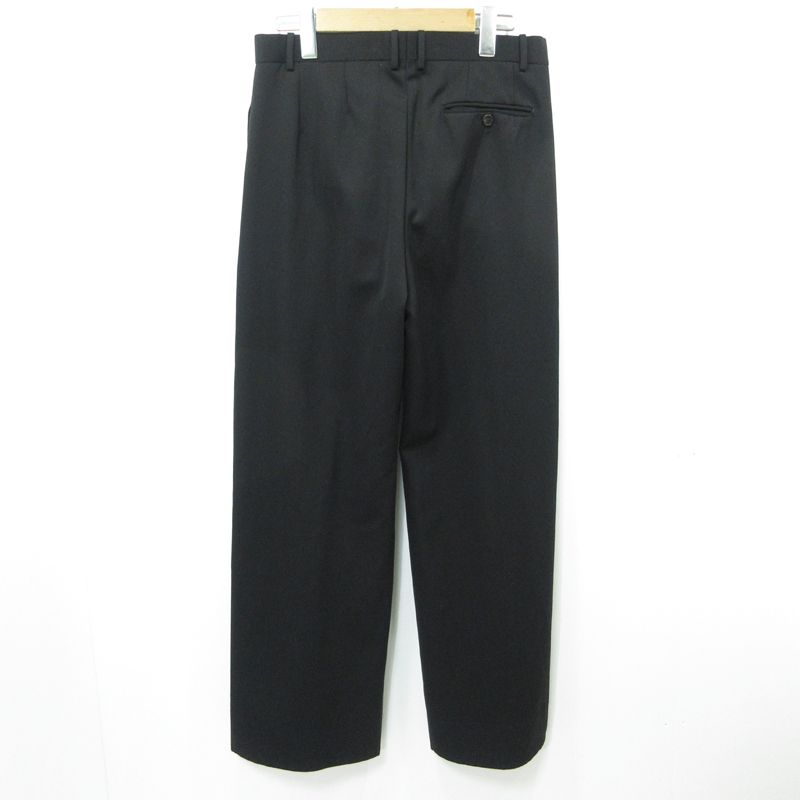 三重本店 BEAUTY - YOUTH UNITED ARROWS ビューティーアンドユースユナイテッドアローズ タックパンツ 1214-177-9156 ブラック サイズ S 107