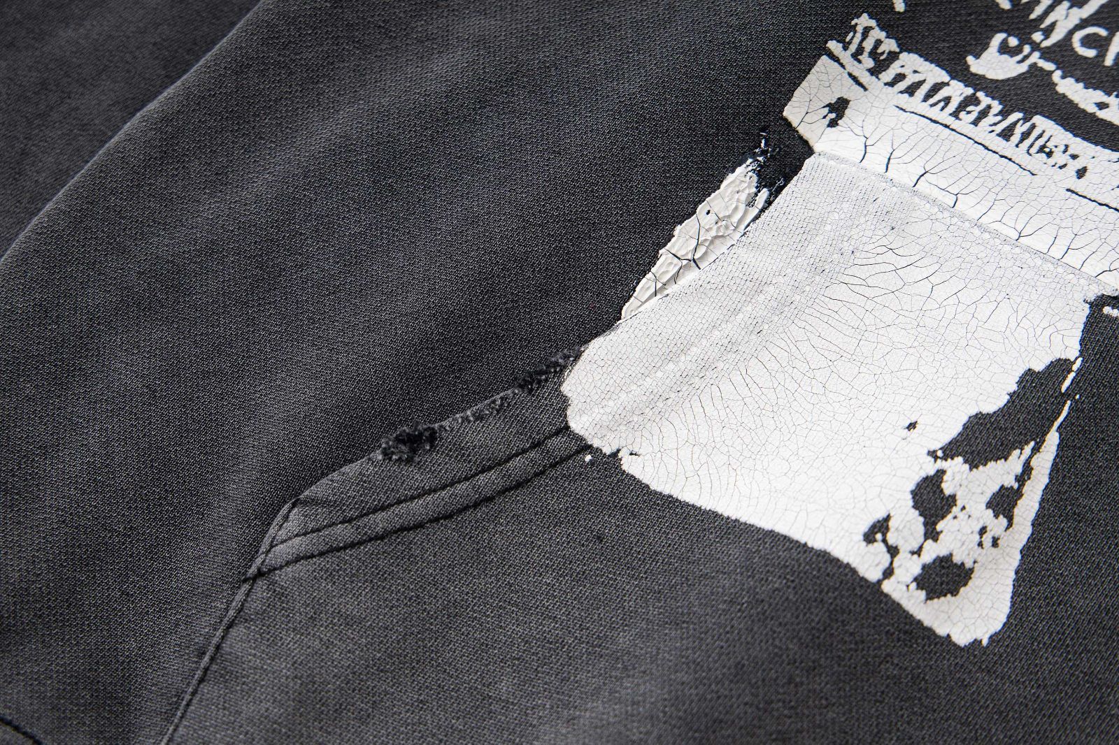 ユニセックス ダメージ加工