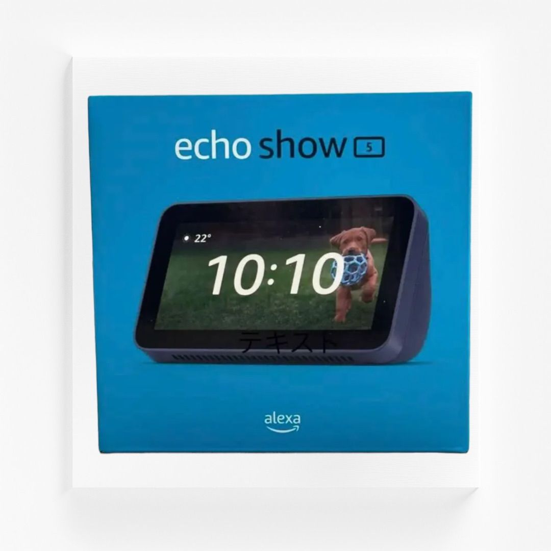 人気絶頂 新品未開封 Echo Show 5 ディープシーブルー アレクサ Alexa 