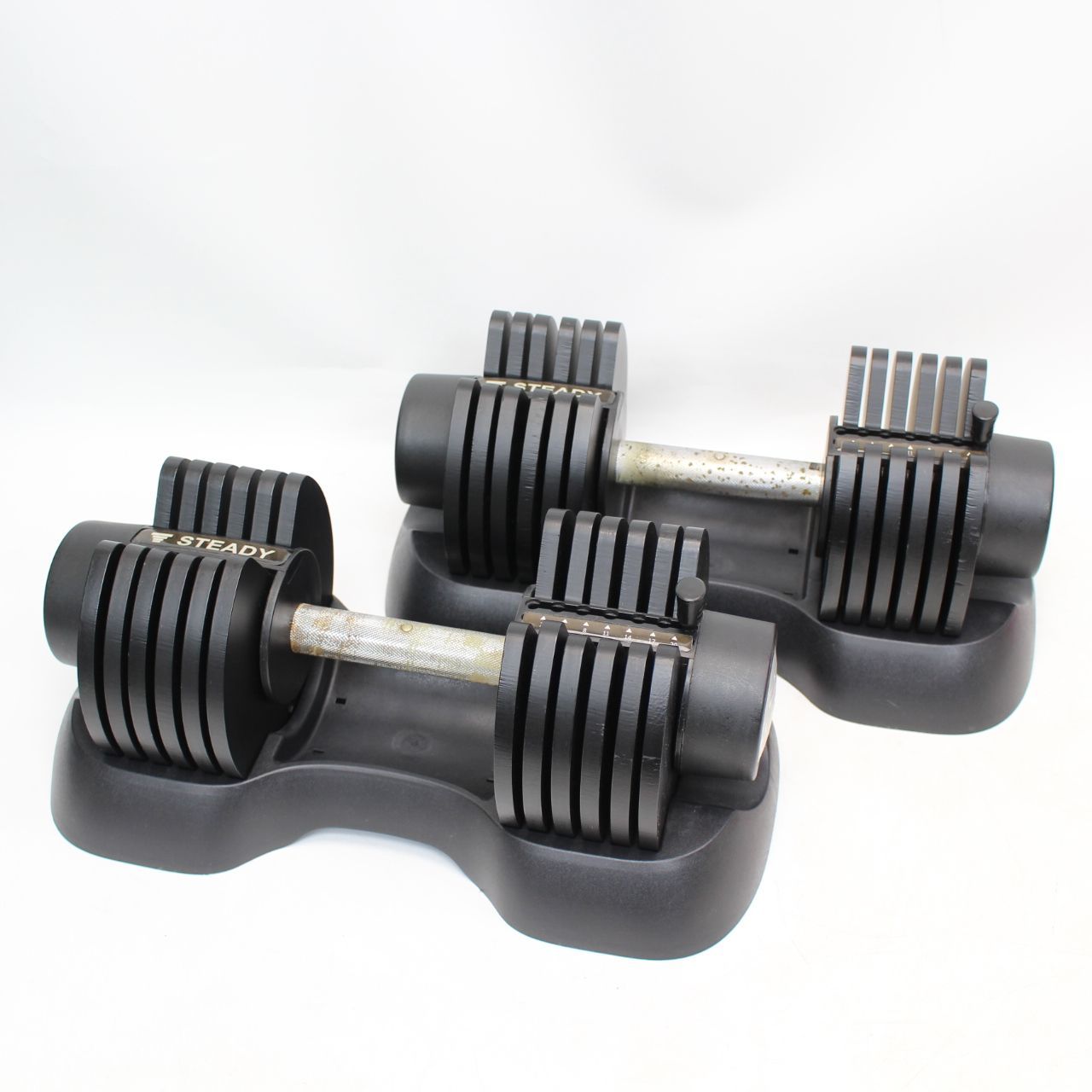 STEADY 可変式ダンベル 7段階調節 20kg（2kg〜20kg