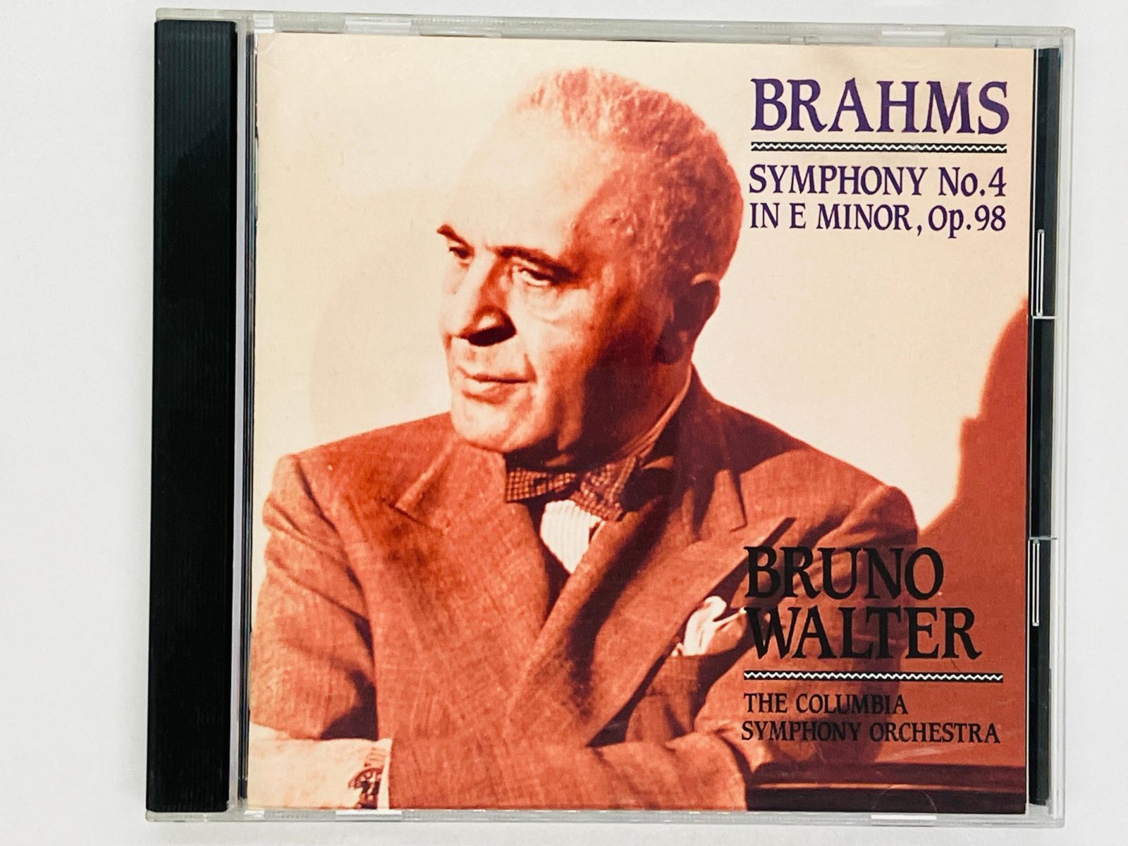 CD ブラームス 交響曲第4番 ワルター指揮 コロンビア交響楽団 / BRAHMS