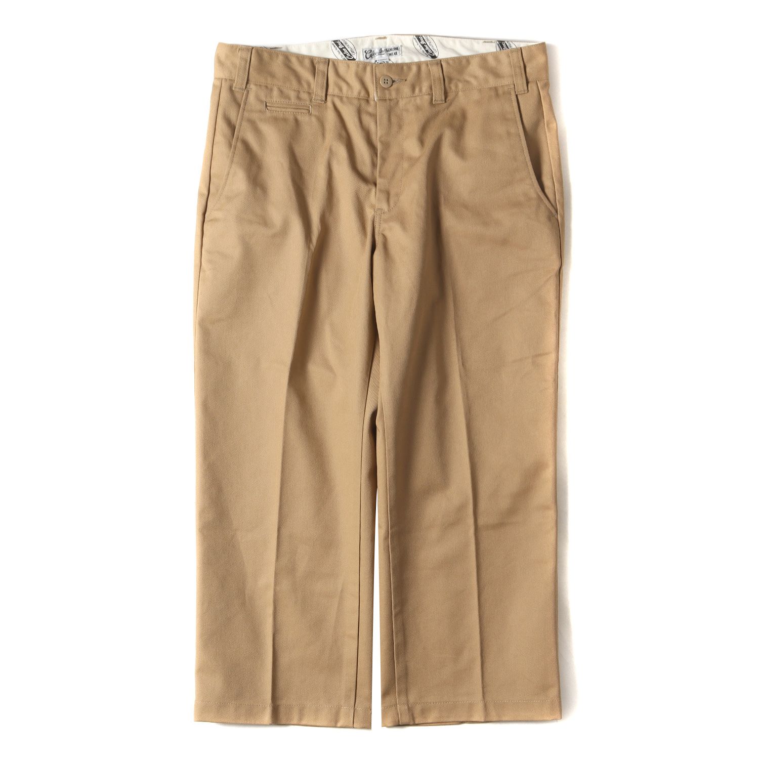 CALEE ベージュ チノパン soldout! _ TC Twill chino trousers ◇ CALEE キャリー : TC
