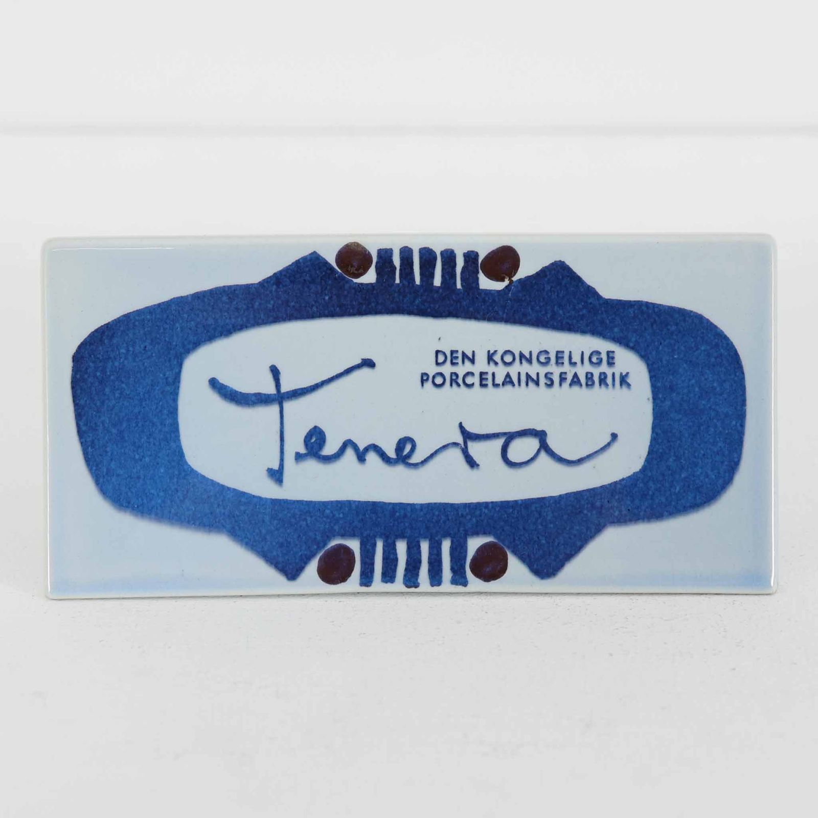アルミニア窯 Royal Copenhagen ロイヤルコペンハーゲン Tenera テネラ サインプレート 北欧雑貨|TA15441