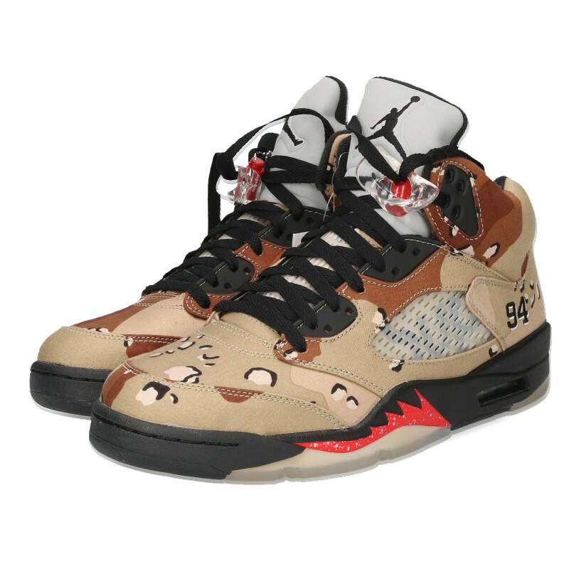 ナイキ ×シュプリーム/SUPREME AIR JORDAN 5 RETRO SUPREME 824371-201