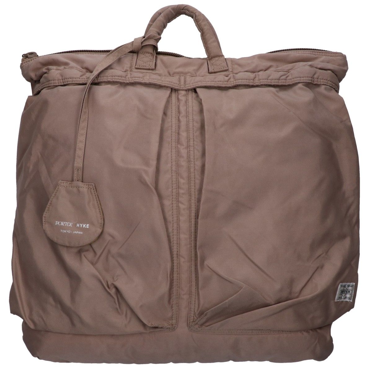【ほぼ未使用】PORTER✕HYKE/ポーター ハイク/ヘルメットバッグ S ハイクがポーターと初コラボ、全2サイズのヘルメットバッグを発売