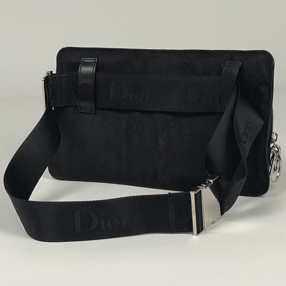 Dior ボディバッグ ウェストバッグ 黒 トロッター ディオール Christian Dior ディオール トートバッグ エスニックライン