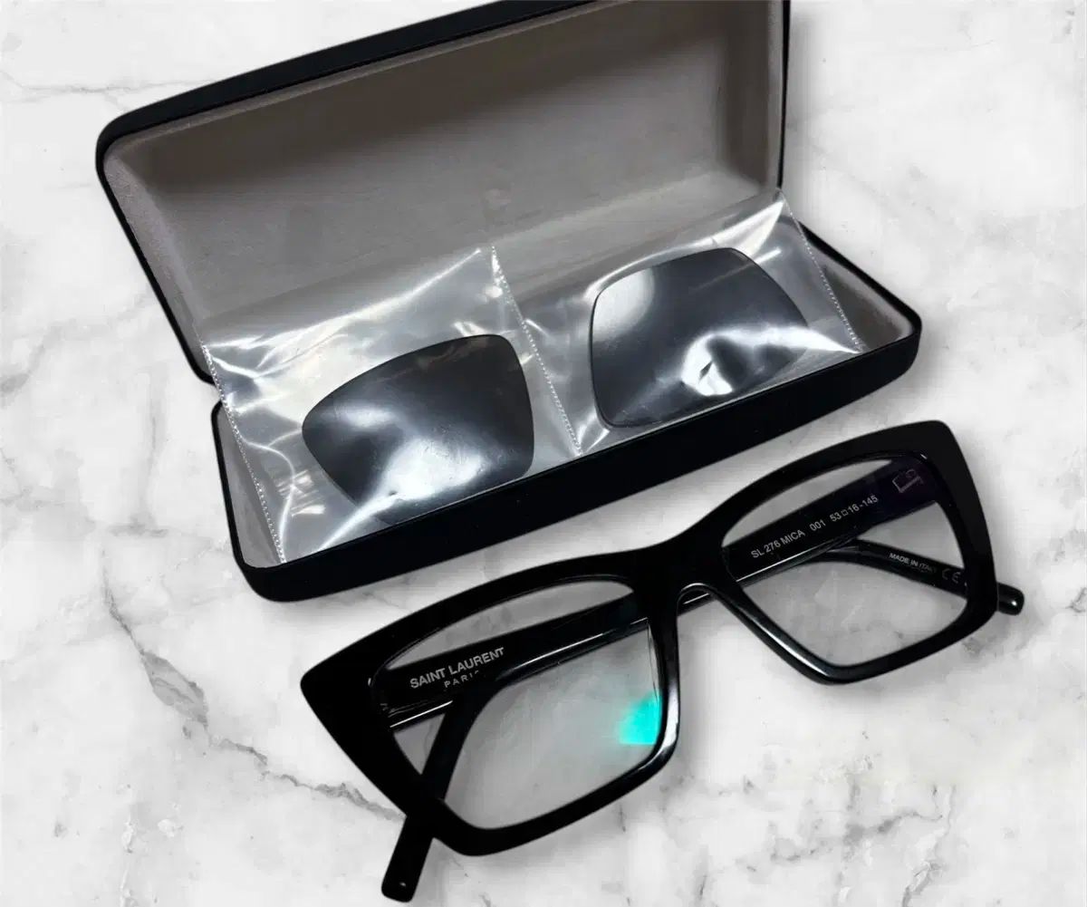 SAINT LAURENT サンローラン SL 276 MICA 001 ブラック サングラス メガネ