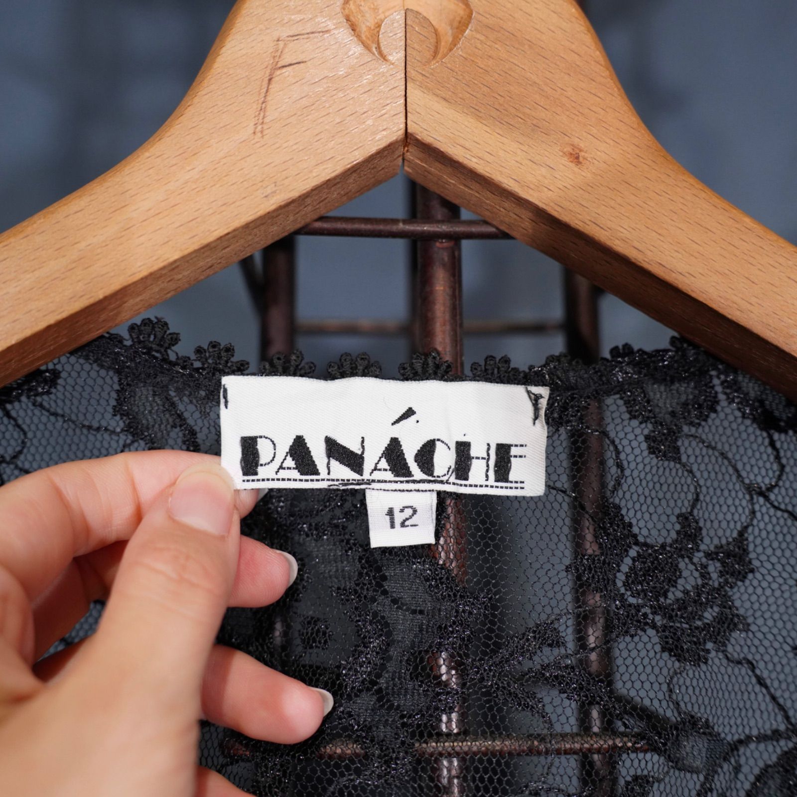 CARDIGAN|アメリカ古着総お花レースデザインボレロカーディガン