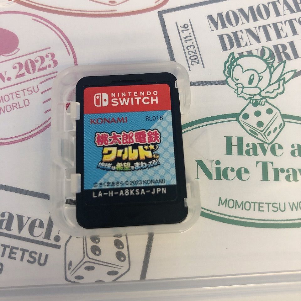 Nintendo Switch - 【中古美品】Nintendo  Switch 本体   桃太郎電鉄 本体ケース 中古美品】Nintendo Switch 本体 桃太郎電鉄 本体ケース