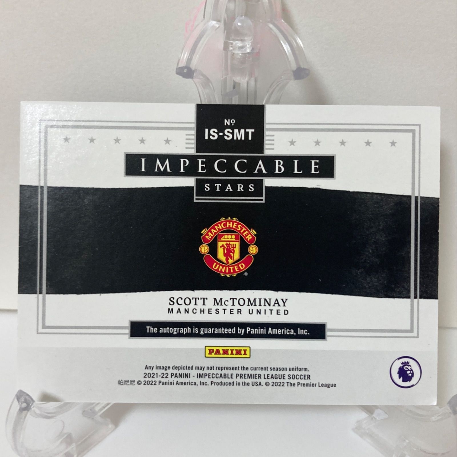 トーマス パーティ Panini Immaculate 直筆サイン 99枚限定 トーマス パーティ Panini Immaculate 直筆サイン 99枚限定