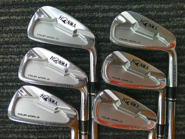 値下げ中　ホンマ Tour World アイアンセット 6本セット TOUR WORLD 本間ゴルフ T//WORLD V アイアンセット #5~P 6本組