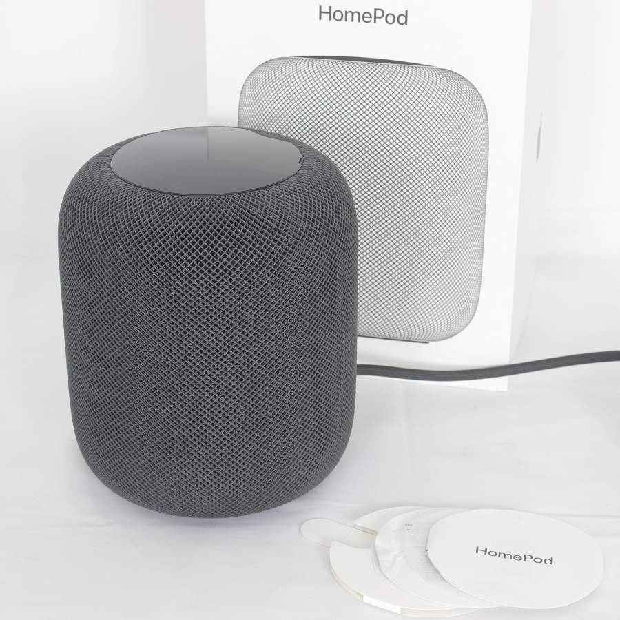 美品】Apple HomePod MQHW2J/A スペースグレイ スマートスピーカー