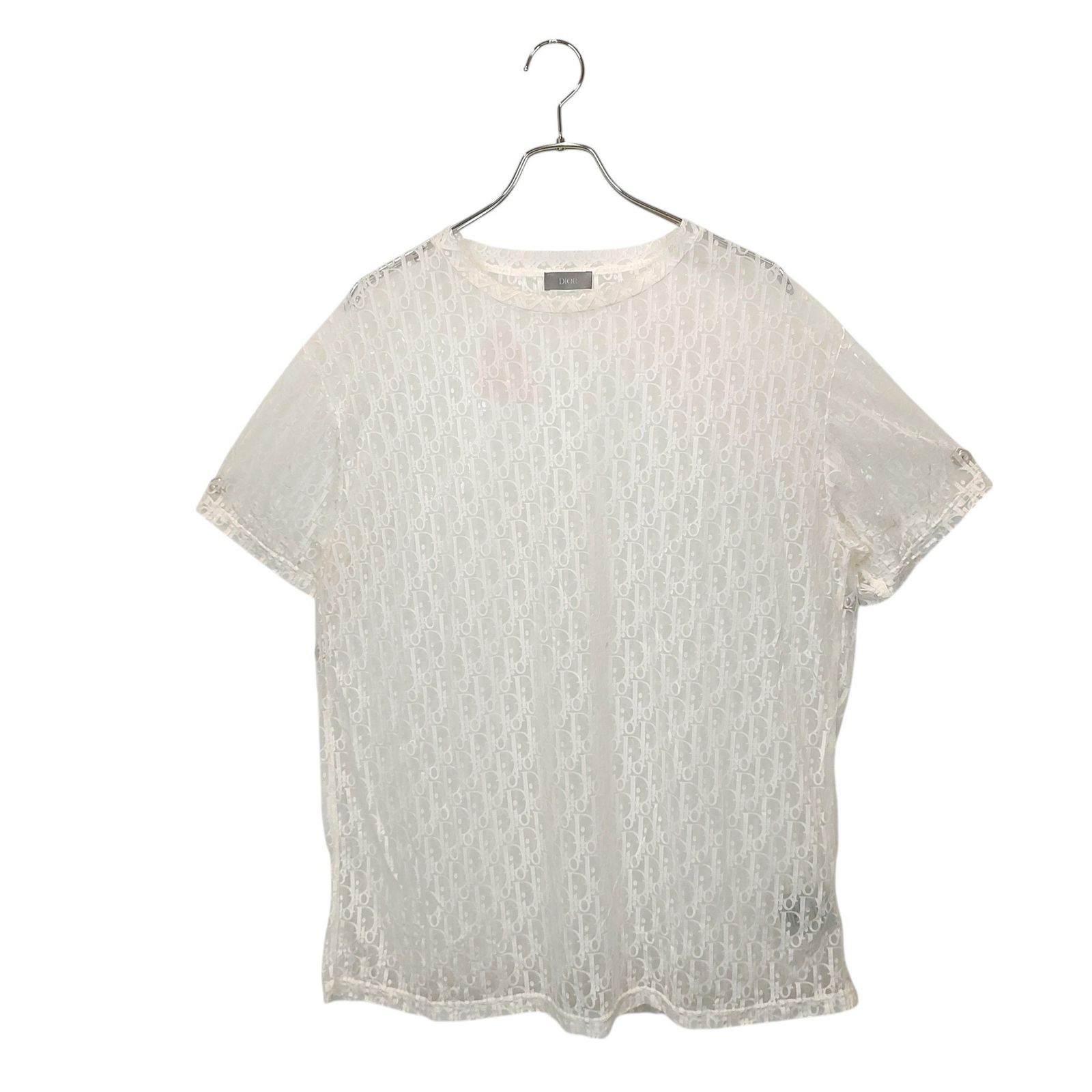 【希少品】DIOR オブリーク シースルー Tシャツ トロッター柄　総柄 楽天市場】【Dior】ディオール 総柄半袖シャツ コットン