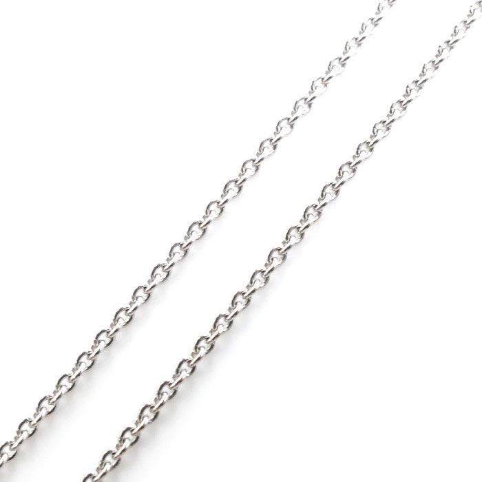 MIKIMOTO ミキモト K18WG ホワイトゴールド クロス ネックレス パール約3.0～4.3mm 7.9g 42cm レディース 中古