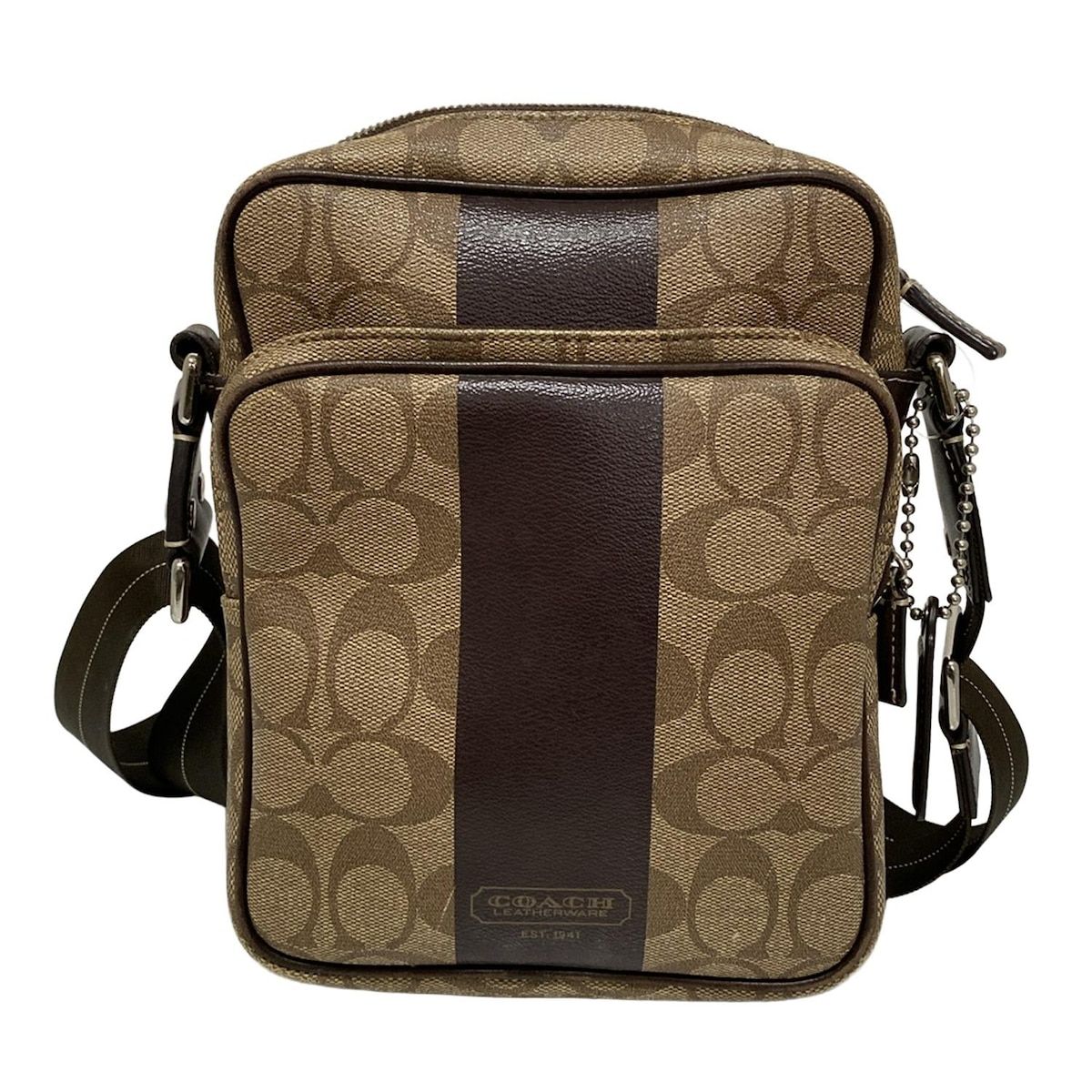 COACH(コーチ) ショルダーバッグ ヘリテージストライプ