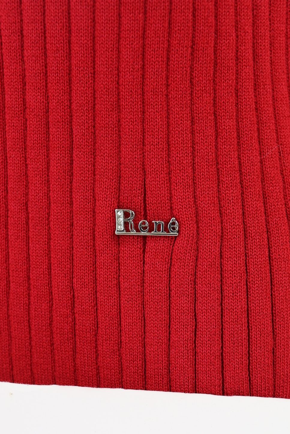 RRL様　　ルネ rene Rene☆ルネ Petit Frill Knit リブニットトップス 6212540 赤 - メルカリ