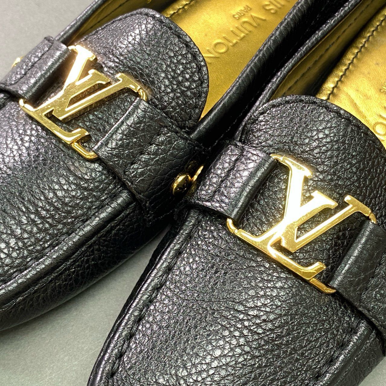 2k5 LOUIS VUITTON ルイヴィトン LV ドライビングシューズ 36 1/2  