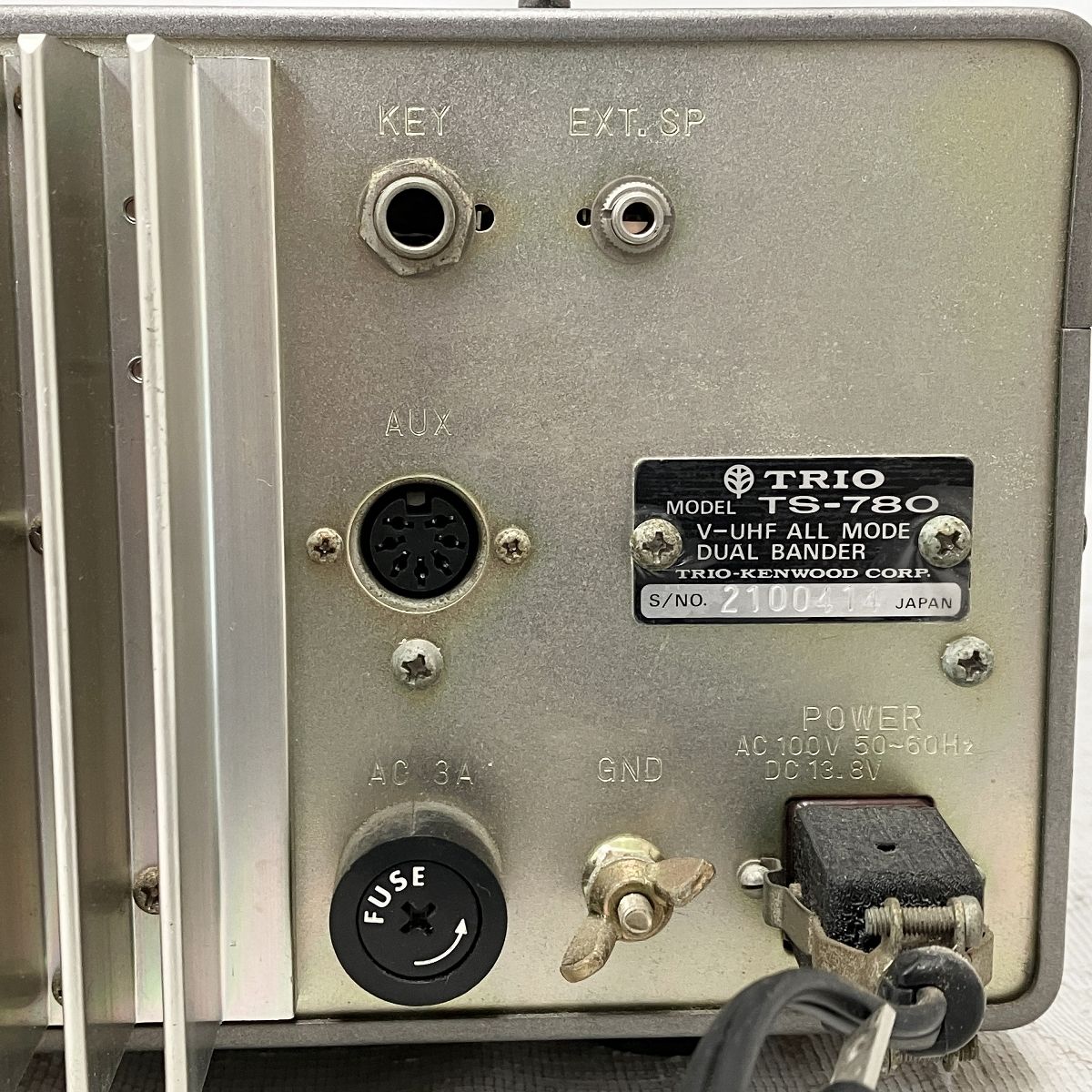 動作保証】 TRIO TS-780 V-UHF オールモード デュアル バンダー