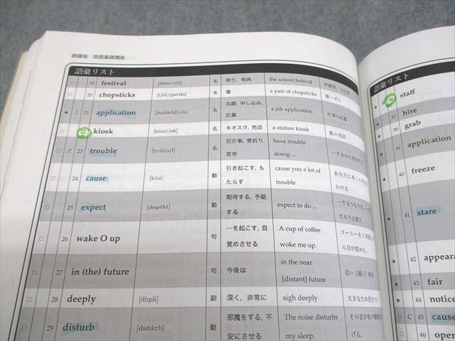鉄緑会 中2 英語基礎講座 INTERMEDIATE 第1/2部 問題集 テキスト通年