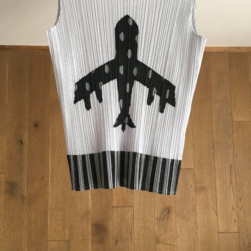 PLEATS PLEASE プリーツプリーズ プリーツ 飛行機 トップス３ PP61-JK711