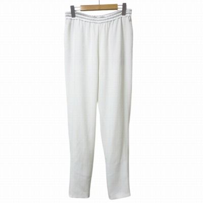 霞 中古】モディファイ Modify テーパード パンツ 543-62002 裾