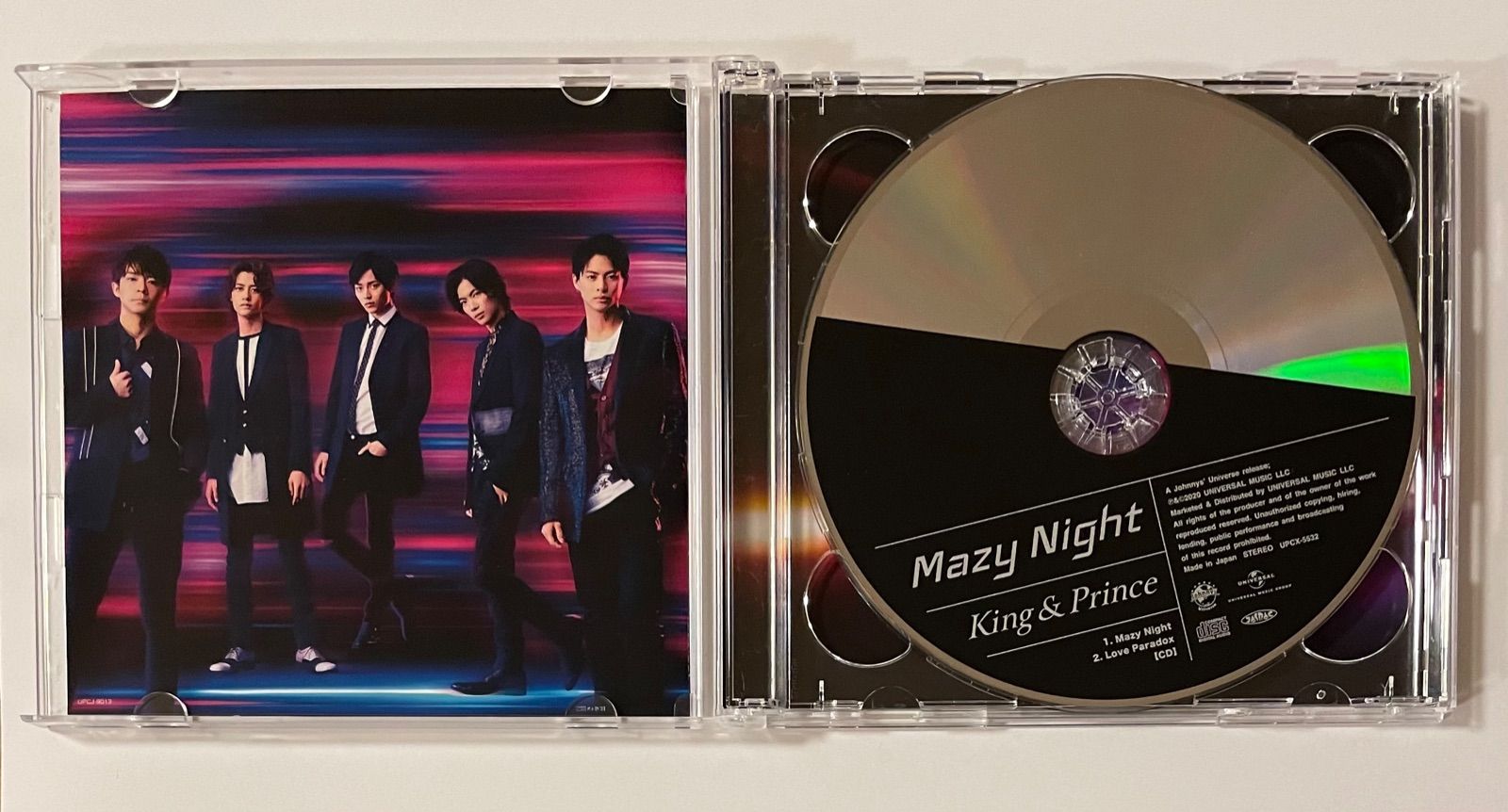 邦楽CD 帯付き King & Prince Mazy Night 通常盤 - 邦楽