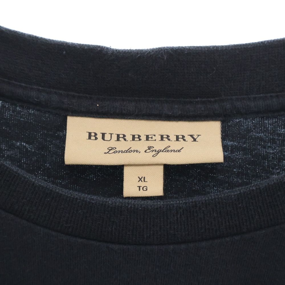 BURBERRY (バーバリー) フロント ブランドロゴ 半袖Tシャツ カットソー  