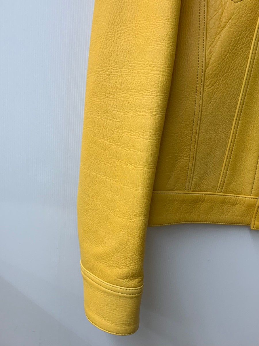 日本製】Schott x AYUITE レザージャケット S イエロー 鹿革