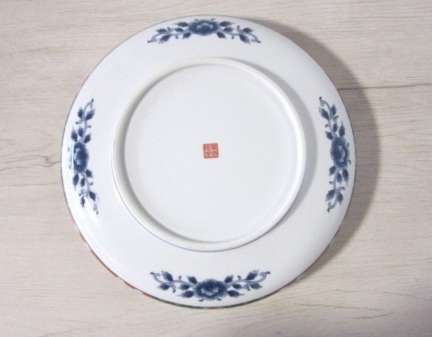 美品大皿 第一陶器 金彩 錦花鳥 大皿 大鉢 1枚 中皿 銘々皿 5枚 計6枚