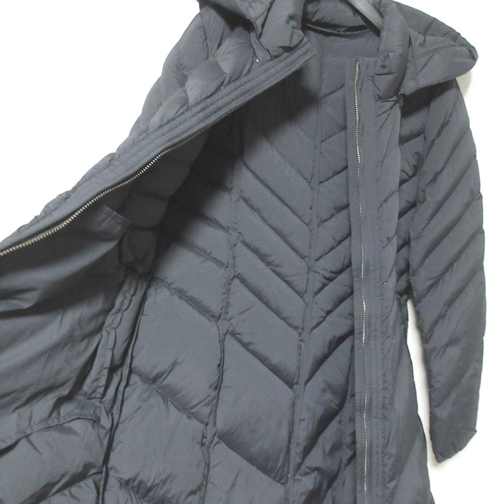 LAUTREAMONT ロートレアモン ヴィクトリアダウン ロング コート 黒（美  