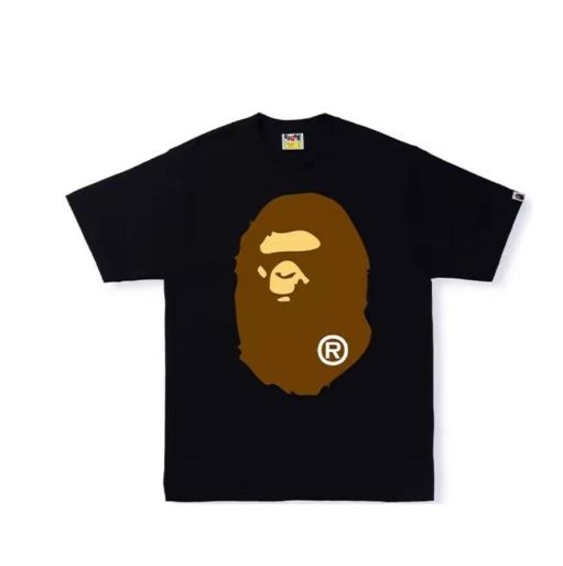特価 ] A BATHING APE レタープリント半袖Tシャツ ユニセックス