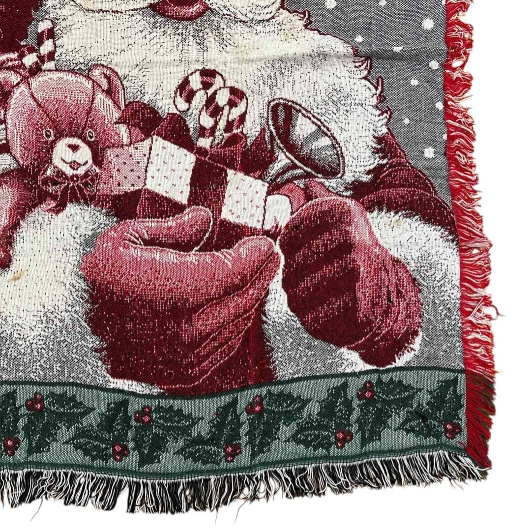 VINTAGE - vintageラグ カーペット クリスマス サンタ アニマル 677 VINTAGE - vintageラグ カーペット クリスマス サンタ アニマル