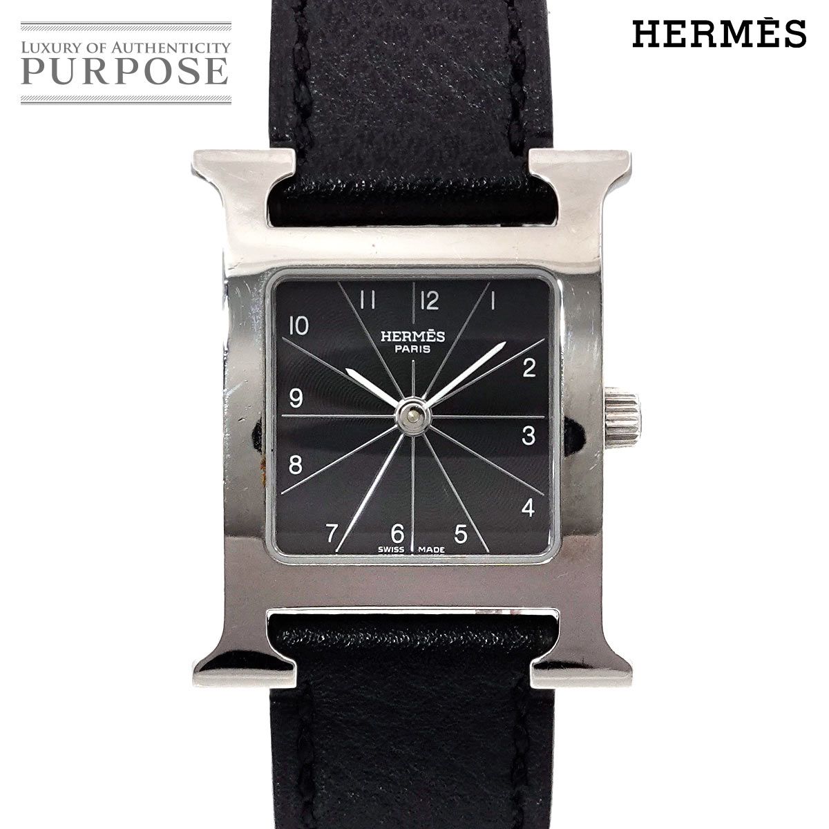 エルメス HERMES Hウォッチ HH1 210 レディース 腕時計 シルバー