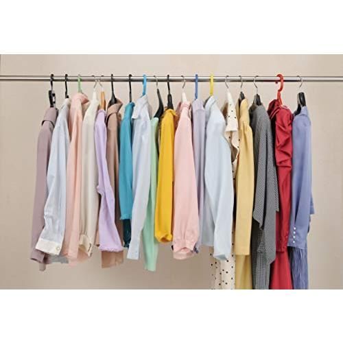  MAWA すべり落ちないマワハンガー 人体ハンガー 3本組 ブラック 110206 物干しハンガー ピンチ 洗濯用品