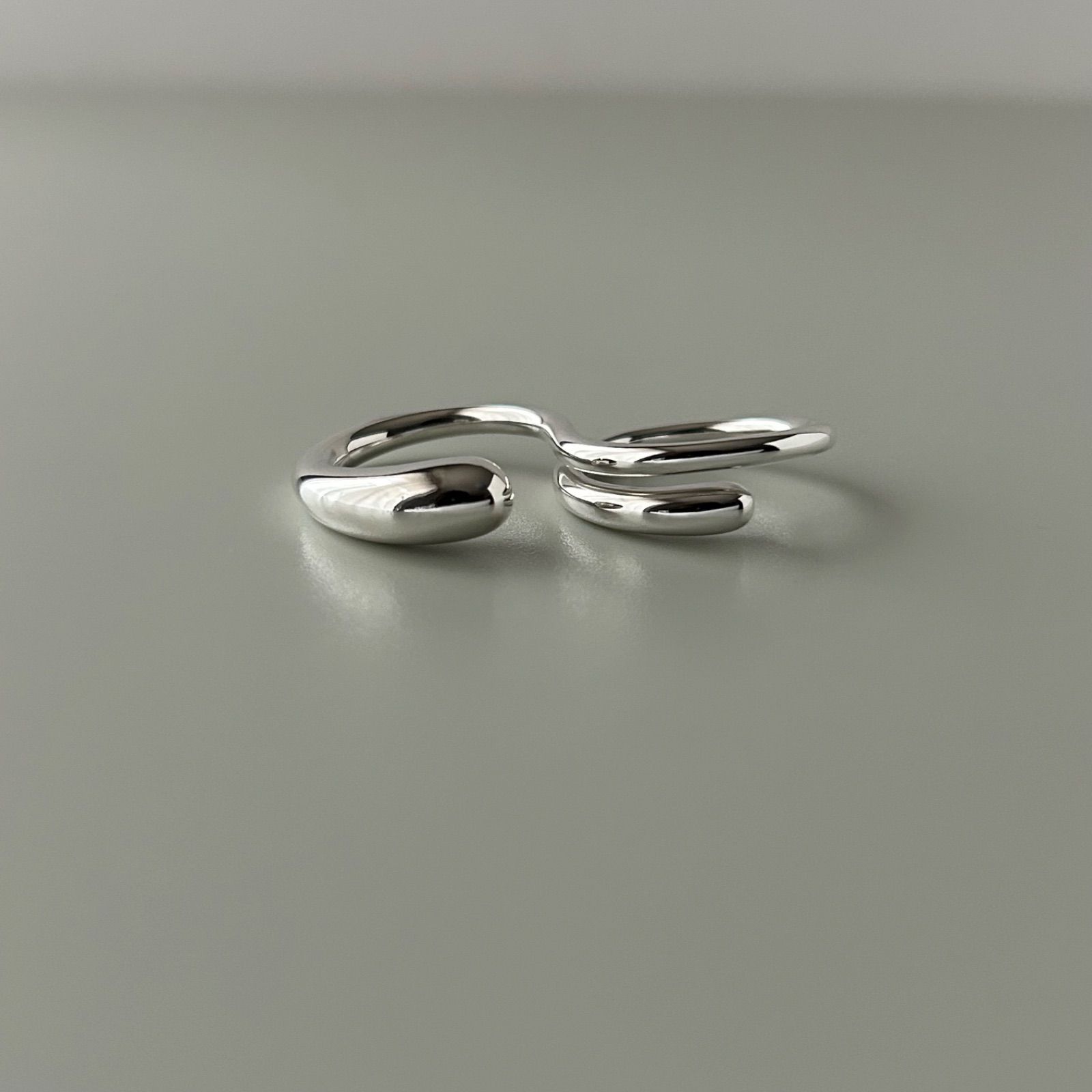 ジョージジェンセン ダブル リング マーシー AG925 Georg Jensen