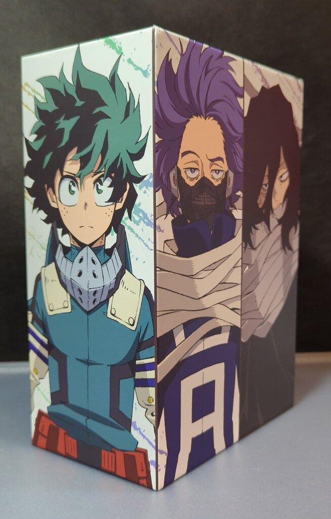 アニメBlu-ray　Disc　不備有)僕のヒーローアカデミア 5th 初回生産版 全4巻セット(アニメイト全巻収納BOX付き)(状態：特製ブックレット・複製原画ポストカード欠品) Blu-ray】僕のヒーローアカデミア 5th 初回生産限定版 全4巻