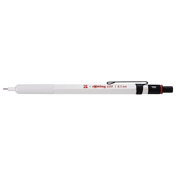 伊東屋限定 rOtring ロットリング 600 ホワイトバレル＆ブラックバレル