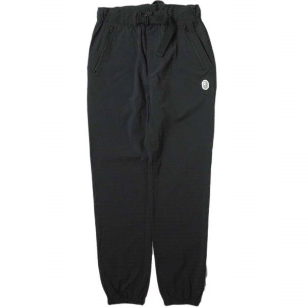 A BATHING APE ア ベイシング エイプ HEAD PATCH NYLON EASY PANTS ベルテッドナイロンイージーパンツ 001PTG301015X S ブラック BAPE ボトムス g14697